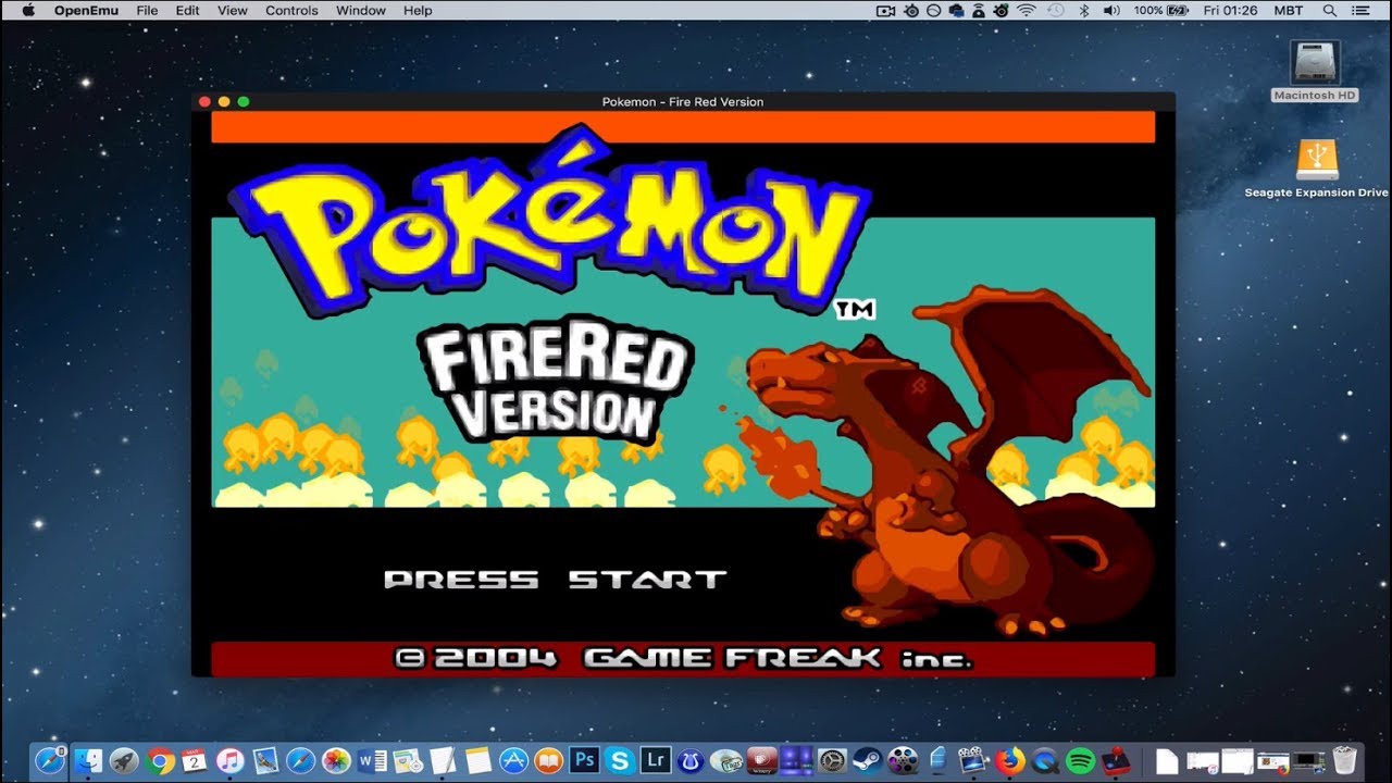 pokemon red emulator mac
